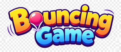 bouncing game logo